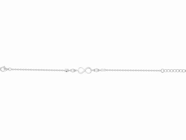 Loumya Silver | Bracelet | Argent | Oxyde de Zirconium | Perles d'Eau Douce | 70300651
