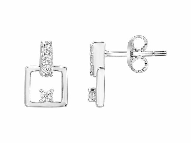 Loumya Silver | Boucles d'Oreilles | Argent | oxyde de Zirconium | 70400883