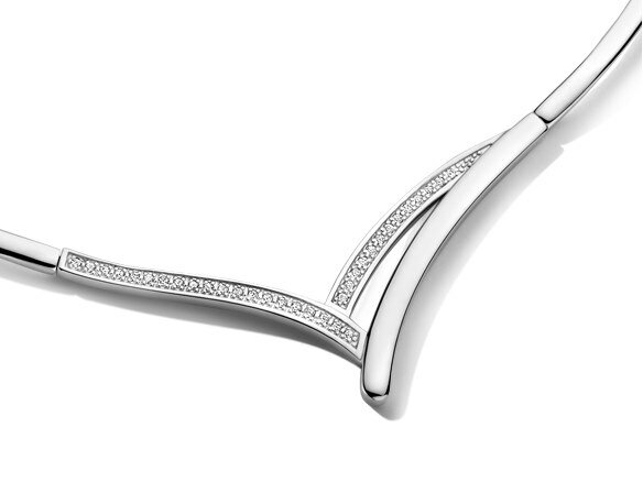 Orage | Collier | Rigide | Argent | Oxyde de Zirconium | AW252