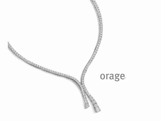 Orage | Collier | Argent | Oxyde de Zirconium | BB019