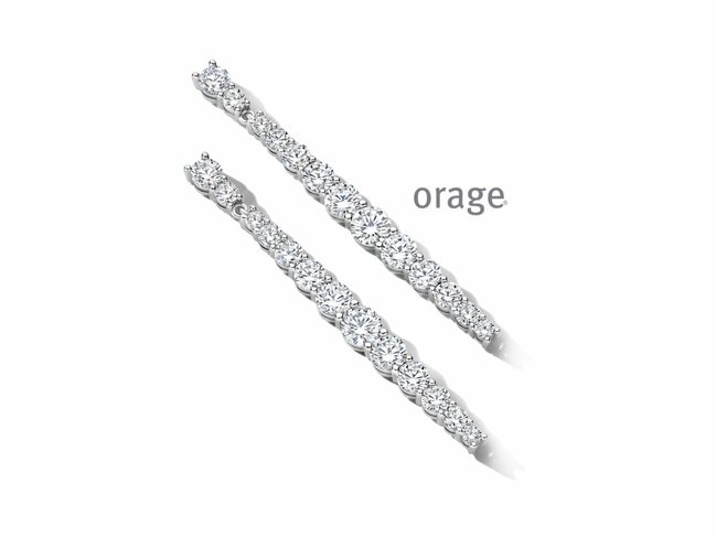 Orage | Boucles d'Oreilles | Argent | Oxyde de Zirconium | BC083
