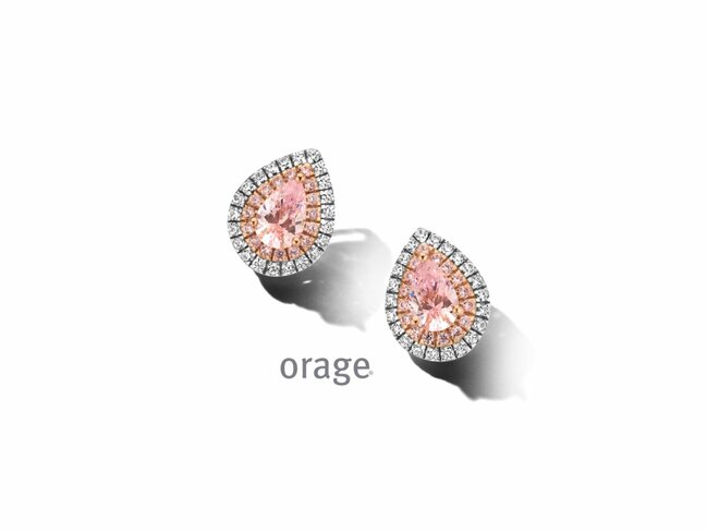 Orage | Boucles d'Oreilles | Argent | Oxyde de Zirconium | BC091