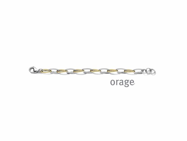 Orage | Bracelet | Acier | Bicolore | BC115