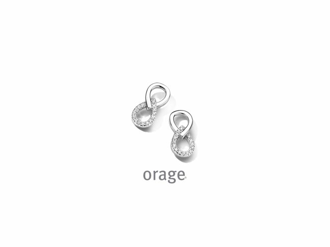 Orage Kids | Boucles d'Oreilles | Argent | Oxyde de Zirconium | BC138