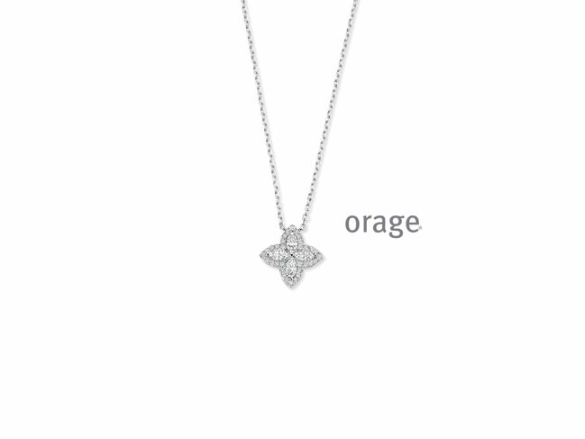 Orage | Collier | Argent | Oxyde de Zirconium | BC164
