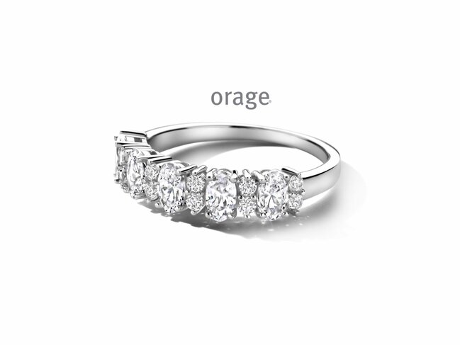 Orage | Bague | Argent | Oxydes de Zirconium | BC051