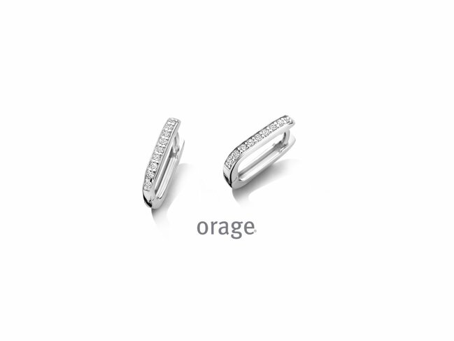 Orage Ag Labo | Créoles | Argent | Diam Labo 0.18ct | BC010