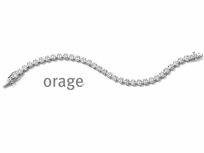 Orage | Bracelet | Argent | Oxyde de Zirconium | BG054