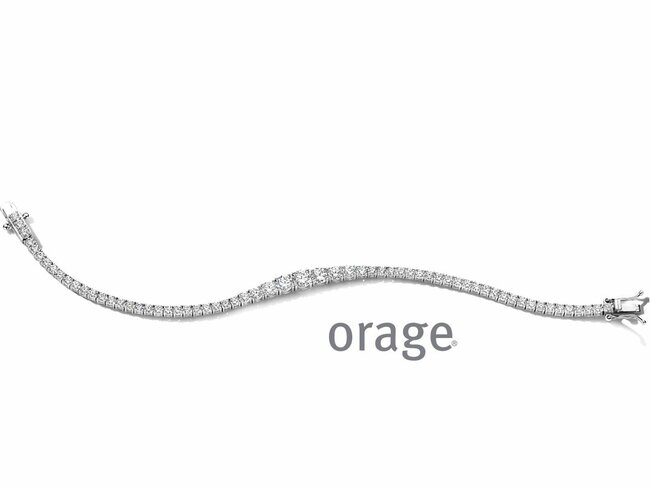 Orage | Rivière | Argent | Oxyde de Zirconium | BC081