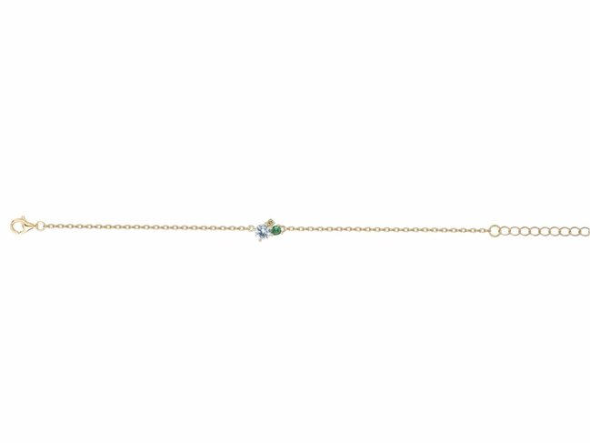Loumya Silver | Bracelet | Plaqué Or | Oxyde de Zirconium | 76300427