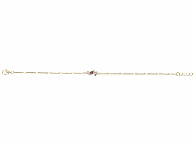 Loumya Silver | Bracelet | Plaqué Or | Oxyde de Zirconium | 76300434