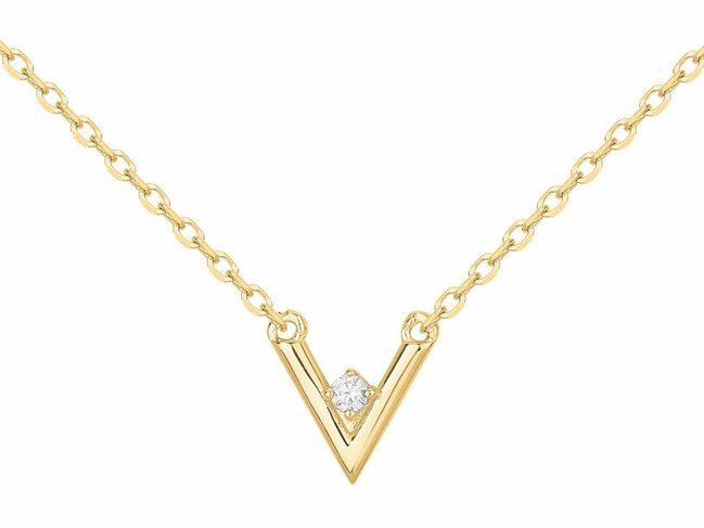 Loumya Silver | Collier | Plaqué Or | Oxyde de Zirconium | 76700520