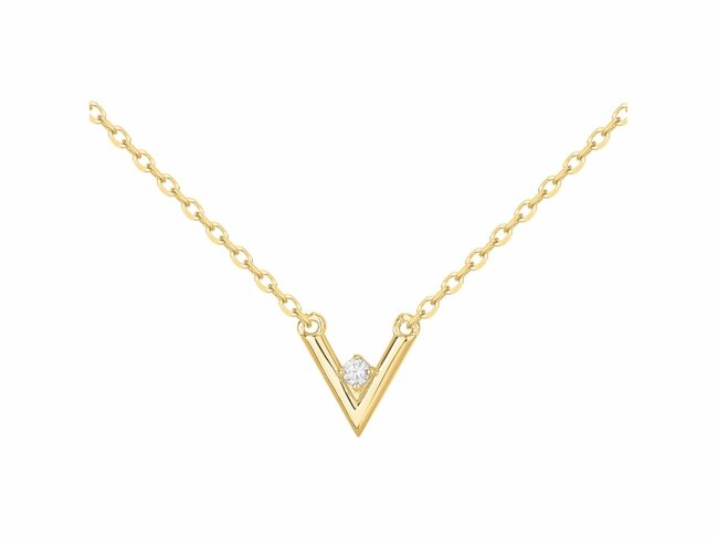 Loumya Silver | Collier | Plaqué Or | Oxyde de Zirconium | 76700520