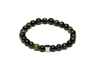 GEMINI | Bracelet | Gem Evergreen | Oeil de Tigre | 8mm | G14