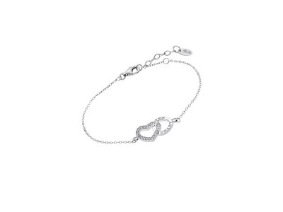 Lotus Silver | Bracelet | Argent | Coeur | LP1864-2/1