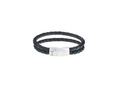 AZE Jewels | Bracelet | Iron double shot black | AZ-BL006-A