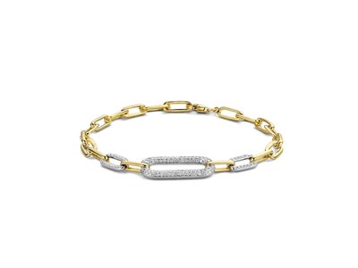 Loumya Gold "Or" | Bracelet | Or Bicolore | Diamants