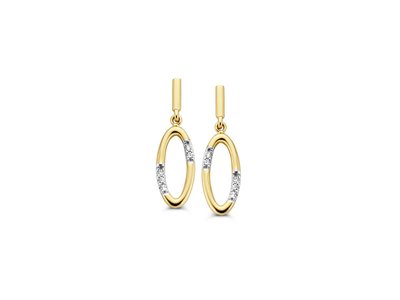 Loumya Gold "Or" | Boucles d'oreilles | Or Jaune | Diamants