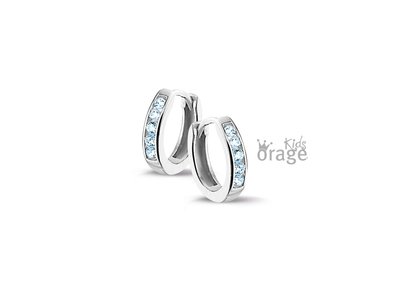 Orage Kids | Créoles | Argent | Oxyde de Zirconium | K2219