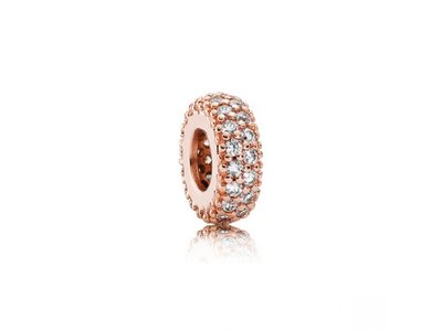 Pandora | Charm | Rosé | Espaceur Scintillant | 781359CZ