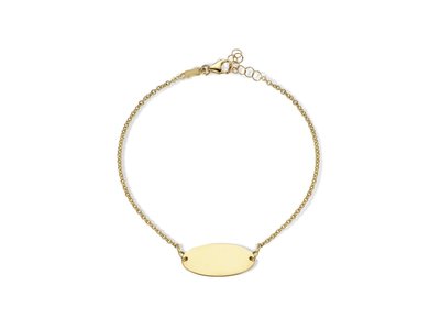 Loumya Gold "Or" | Bracelet Identité | Femme | Or Jaune