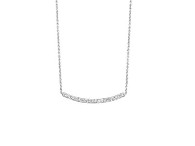 One More 18K | Collier | Ischia | Or Blanc | Diamants | 052416A