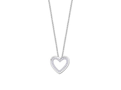 Lotus Silver | Collier | Argent | Coeur | LP3123-1/1