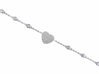 Loumya Silver | Bracelet | Argent | Coeur