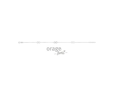 Orage Kids | Bracelet Cheville | Argent | Infini | T441