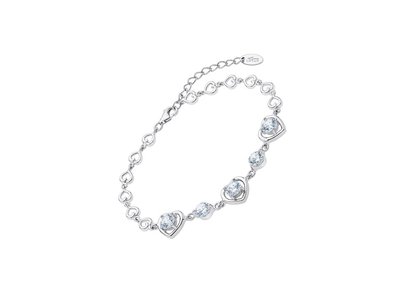 Lotus Silver | Bracelet | Argent | Coeur | LP3092-2/1