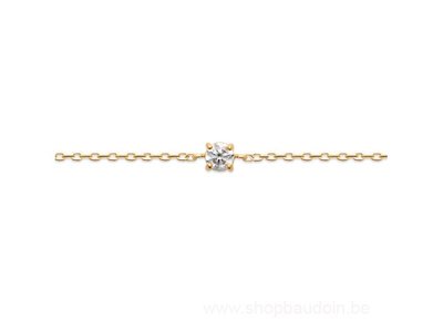 Bijoux  Paris | Bracelet | Plaqué Or | 4mm | 97300418