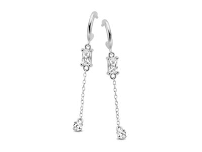 Naiomy Silver | Boucles d'Oreilles | Argent | B1M01