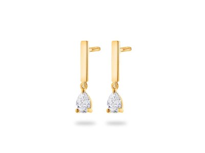 Loumya Gold "Or" | Boucles d'Oreilles | Or Jaune | Diamant | BE063818