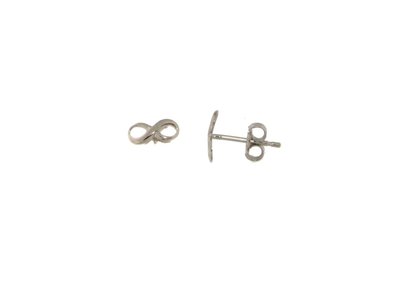 Loumya Gold "Or" | Boucles d'Oreilles | Or Blanc | Infini | BE061282