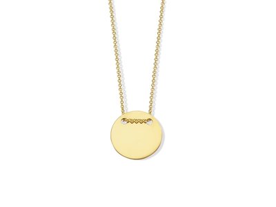 Loumya Gold "Or" | Collier | Or Jaune | Personnalisable | BE060361