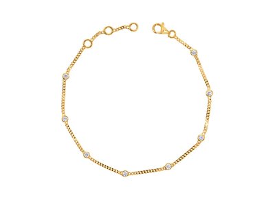 Loumya Gold "Or" | Bracelet | Or Jaune | Diamants | BE063814/A