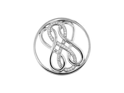 My Imenso | Insigne | Argent | 3 Infini | 33mm | 33-1365