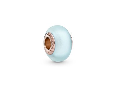 Pandora | Charm | Rosé | Murano Bleu Mat | 789420C00