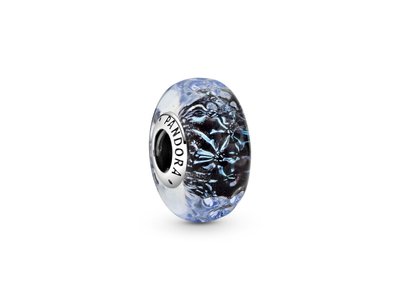 Pandora | Charm | Murano Ondulé | Bleu Foncé | 798938C00