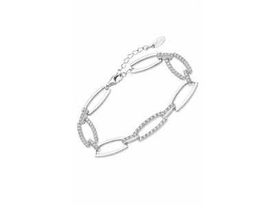 Lotus Silver | Bracelet | Argent |Oxyde de Zirconium | LP3180-2/1