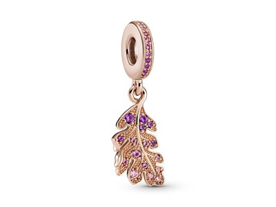 Pandora | Charm | Feuille De Chêne | Rosé | 789552C01