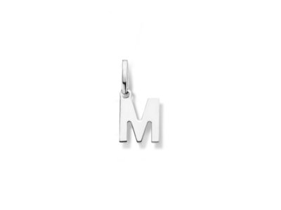 Naiomy Silver | Pendentif | Argent | Lettre M | B1A3M