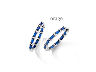 Orage | Boucles d'Oreilles | Argent | AS226