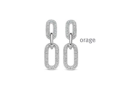 Orage | Boucles d'Oreilles | Argent | AS127