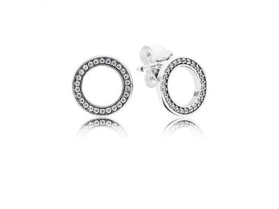 Pandora | Boucles d'Oreilles | Cercles Scintillants|290585CZ