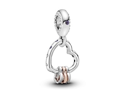 Pandora | Charm | Cœur Rempli de Cœurs | 787247NLCMX