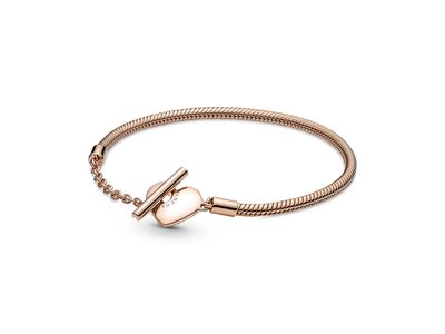 Pandora | Bracelet | Moments | Barre en T Cœur | 589285C00