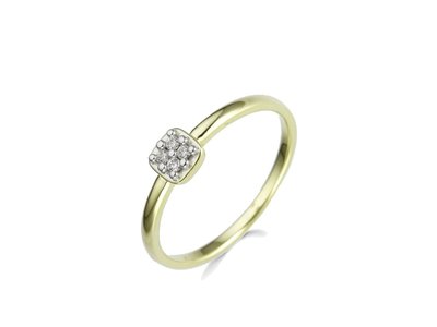Loumya Gold "Or" | Bague | Or Jaune | Diamants | B064138/A