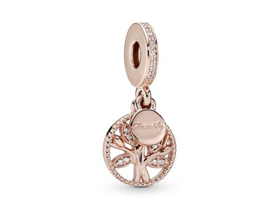 Pandora | Charm | Arbre de Vie Scintillant | Rosé | 781728CZ