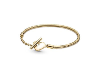 Pandora | Bracelet | Moments Serpent Barre en T Cœur | 569285C